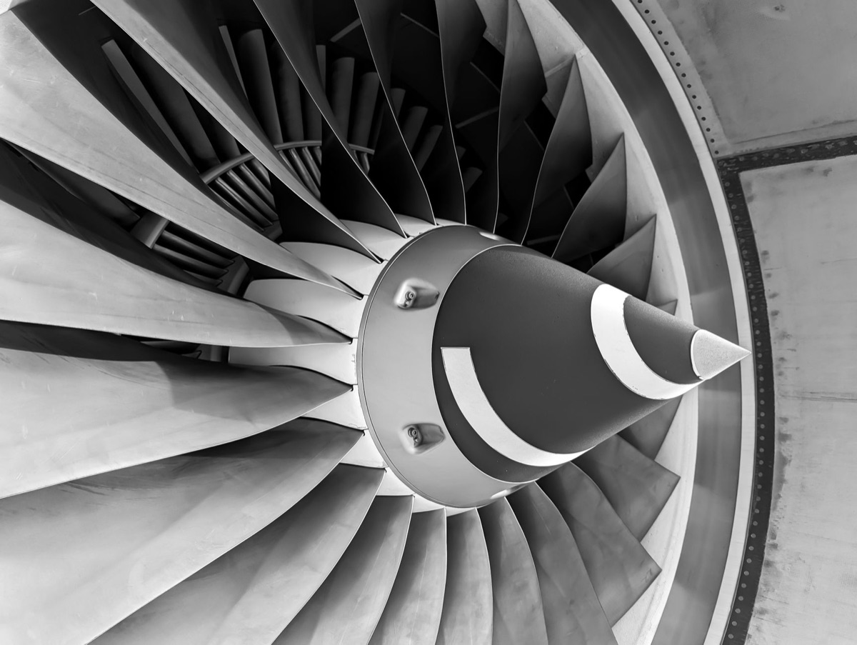 Kernkraftwerk-Turbine im Industrieanlagenbereich