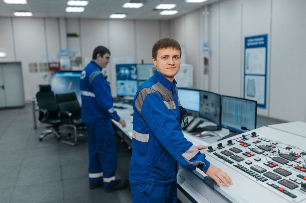 nuclear reactor control room