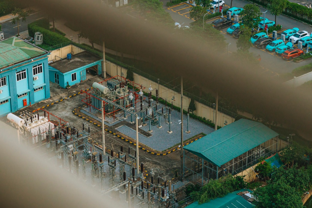 infraestrutura de usina nuclear