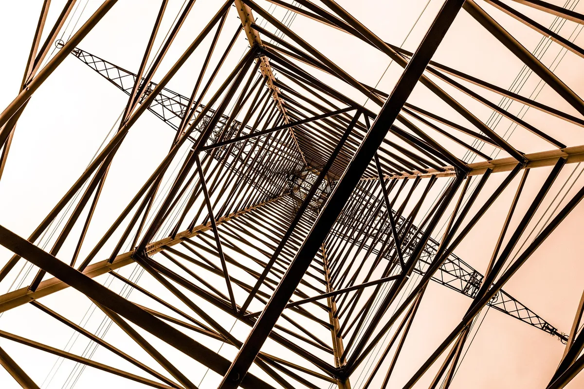 steel scaffolding, structure, power generation, strommast, electricity, high voltage, power supply, steel, industry, power lines, structure, structure, electric