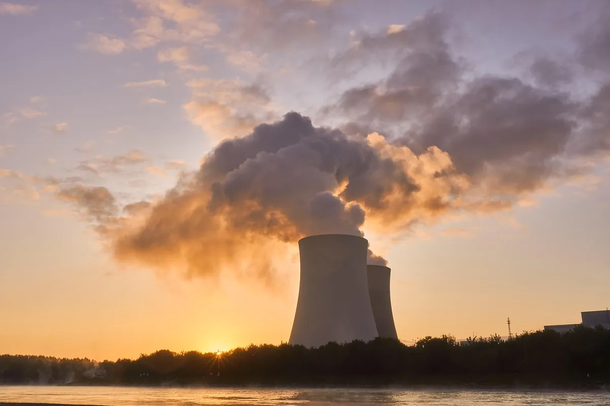 nuclear power plant, rhine, flow, nuclear power, atomic energy, smoke, steam, industrial, energy, power supply, electricity, nuclear reactor, backlighting, nucl