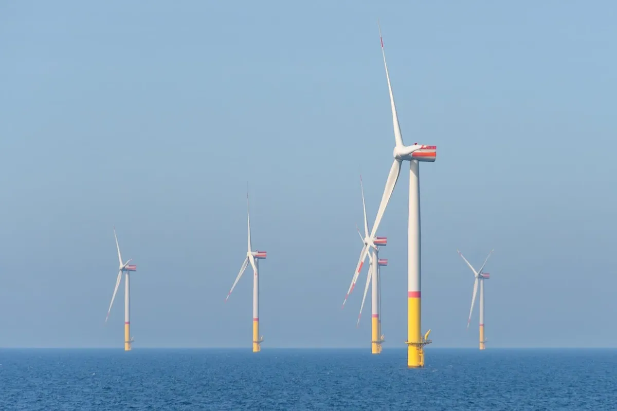風能、 offshore、風 farm、波羅的海、風車、風力發電、電力產生、能源轉型